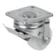 KIPP Lenkrolle mit Feststellsys Stop-Top Polyamid Stahl D=125 B=40
