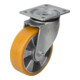 KIPP Lenkrolle Polyurethan Stahl 160 x 50mm