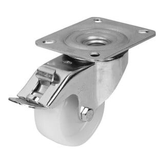 KIPP Lenkrolle Stop-Fix Polyamid Stahl 75 x 32mm