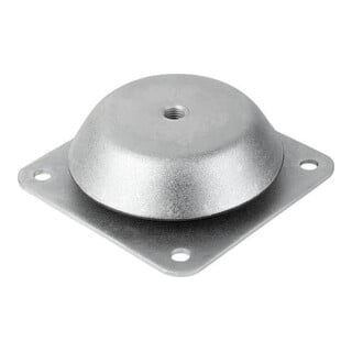 KIPP Maschinenfuß D=150 Form B Stahl Elastomer Naturkautschuk