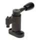 KIPP Mini serre-joint pivotant droit acier allié brun FH 100 x 22,3