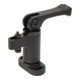 KIPP Mini-serre-joint pivotant gauche acier cémenté brunissage X=30,8