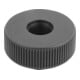 KIPP Molette moletée GR.3 Ø63 M12 thermoplastique noir-gris