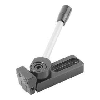 KIPP Niederzugspanner Rechts A=78 25 x 24 Stahl Form B