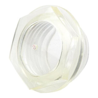 KIPP Ölschauglas D1=M14X1,5 D=20 Form A thermoplast