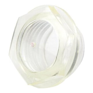 KIPP Ölschauglas D1=M20X1,5 D=28 Form A thermoplast