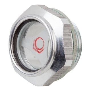 KIPP Oliezichtglas met reflector D1=G1 1/4 D=55 Aluminium
