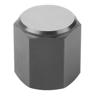 KIPP Pied de positionnement G=M06 Forme D acier pour machines brunie trempé SW=13