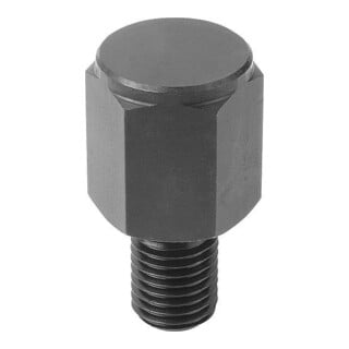 KIPP Pied de positionnement M12 H25 Forme A Acier trempé SW19
