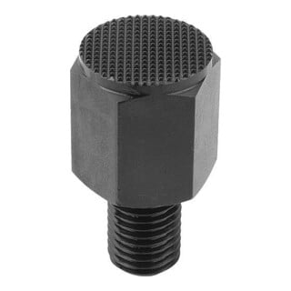 KIPP Pied de positionnement M12 H50 Forme D acier trempé SW19