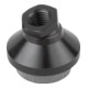 KIPP Plaque articulée D1=M20 D=60 H=50 Acier amortisseur de vibrations