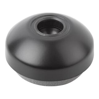 KIPP Plaque pour pieds articulés D=60 avec amortissement des vibrations Zinc