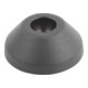 KIPP Plateau antidérapant Forme B Ø 99 Thermoplastique noir