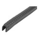 KIPP Profil de protection d'angle 2000 x 12 x 15 mm PVC noir Forme E sans joint