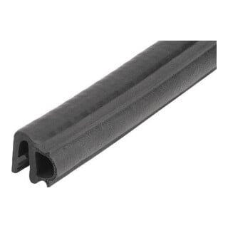 KIPP Profil d’étanchéité de protection d’angle 10000 x 8 x 12 mm EPDM noir Forme H