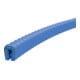 KIPP Profilé de protection d'angle 20000 x 8 x 10 Silicone bleu Acier inoxydable