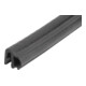 KIPP Profilé d’étanchéité de protection d’angle 2000 x 8 x 12 mm EPDM noir Forme H
