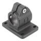 KIPP Rohrverbinder mit Flansch Form A Typ 18 Aluminium schwarz