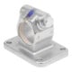 KIPP Rohrverbinder mit Flansch Form A Typ 30 Edelstahl 1.4308