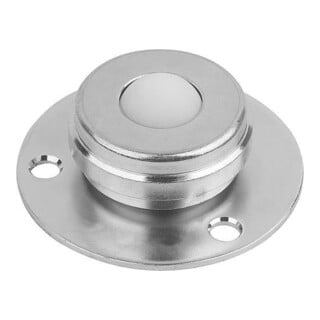 KIPP Roue à bille Forme B DK 19 acier boule en polyamide