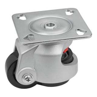 KIPP Rouleau de levage avec système de blocage D62 I29 H103 Polyamide
