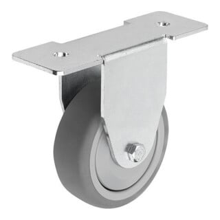 KIPP Roulette à bandage en forme A Ø 80 mm thermoplastique acier