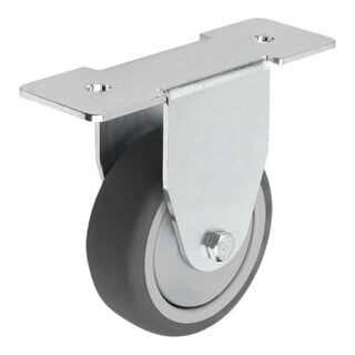 KIPP Roulette pivotante Form A Ø 75 mm Polyuréthane Acier