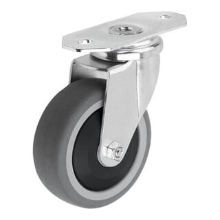 KIPP Roulette pivotante Form B D125 I32 Polyuréthane électrique