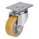 KIPP Roulette pivotante Polyuréthane Acier Ø160 I50