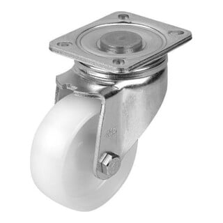 KIPP Roulette pivotante sans système de blocage Ø 100 mm polyamide acier