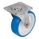 KIPP Roulette pivotante sans système de blocage Ø 100 Thermoplast 1.4301 pour zone hygiénique