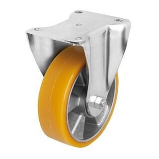 KIPP Roulette pivotante sans système de blocage Polyuréthane Acier 160 × 50 mm