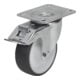 KIPP Roulette pivotante Stop-Fix Polyuréthane Acier 125 x 40 mm