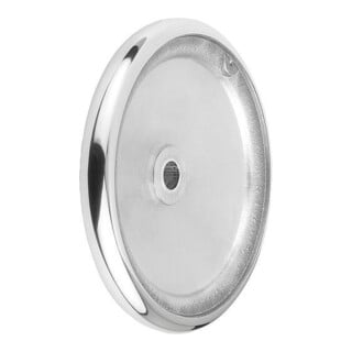 KIPP Scheibenhandrad DIN 950 D1=250 Aluminium ohne Griff