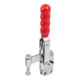 KIPP Schnellspanner Fuß senkrecht F1=2400 M08x50 feste Andruckspindel