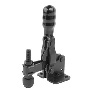 KIPP Schnellspanner Fuß waagrecht F2=1000 verstellbar Andruckspin