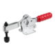 KIPP Schnellspanner Fuß waagrecht F2=2500 verstellbar Andruckspindel M.