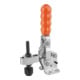 KIPP Schnellspanner Fuß waagrecht Standard F2=1650 verstellbar Andruckspindel M