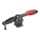 KIPP Schnellspanner Horizontal F1=1350 Sicherheitsverriegelung Fuß waagrecht ver.