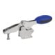 KIPP Schnellspanner Horizontal Standard F1=2000 verstellbar Andruck Fuß waagrecht