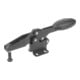KIPP Schnellspanner horizontal Standard F1=2400 verstellbar Andruck Fuß waagrecht
