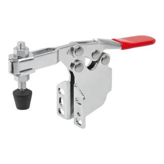 KIPP Schnellspanner horizontal Standard Fuß abgewinkelt F2=2800 verstellbar