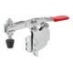 KIPP Schnellspanner horizontal Standard Fuß abgewinkelt F2=2800 verstellbar