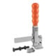 KIPP Schnellspanner Standard Fuß waagrecht vertikal voller Haltearm Stahl verz.