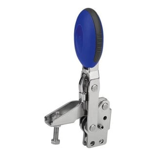 KIPP Schnellspanner Vertikal Standard F1=750 verstellbar Andruckspindel