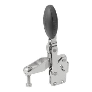 KIPP Schnellspanner Vertikal Standard F1=750 verstellbar Andruckspindel
