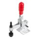 KIPP Schnellspanner Vertikal Standard F1=800 feste Andruckspindel