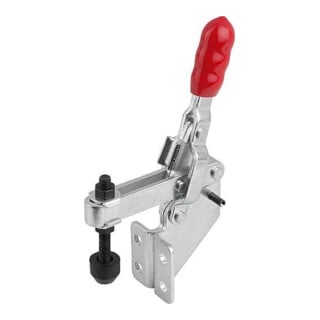 KIPP Schnellspanner Vertikal Standard Fuß abgewinkelt F2=1000 verstellbar