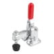 KIPP Schnellspanner Vertikal Standard Fuß waagrecht F2=1000 verstellbar