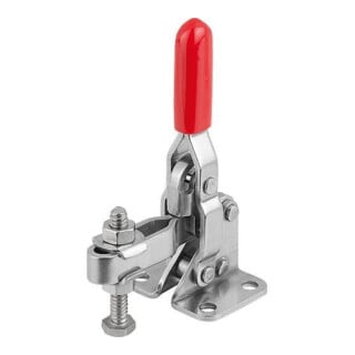 KIPP Schnellspanner Vertikal Standard Fuß waagrecht F2=1000 verstellbar